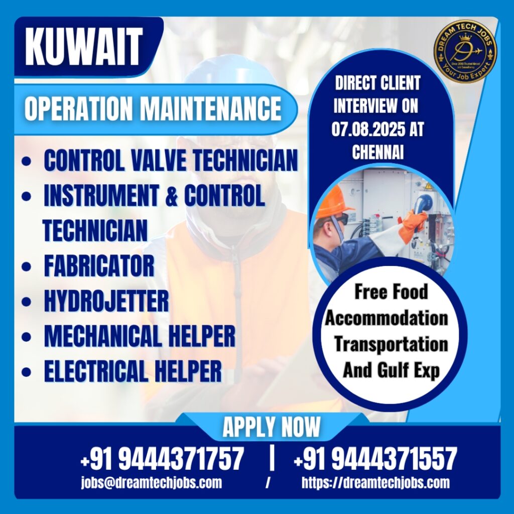Welder performing high-pressure pipe weld – HP welder vacancies in Kuwait