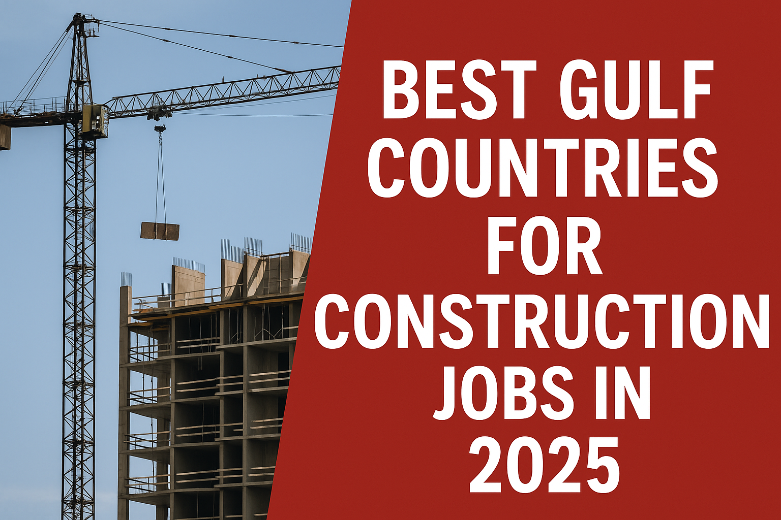 Best Gulf Countries for Construction Jobs 2025