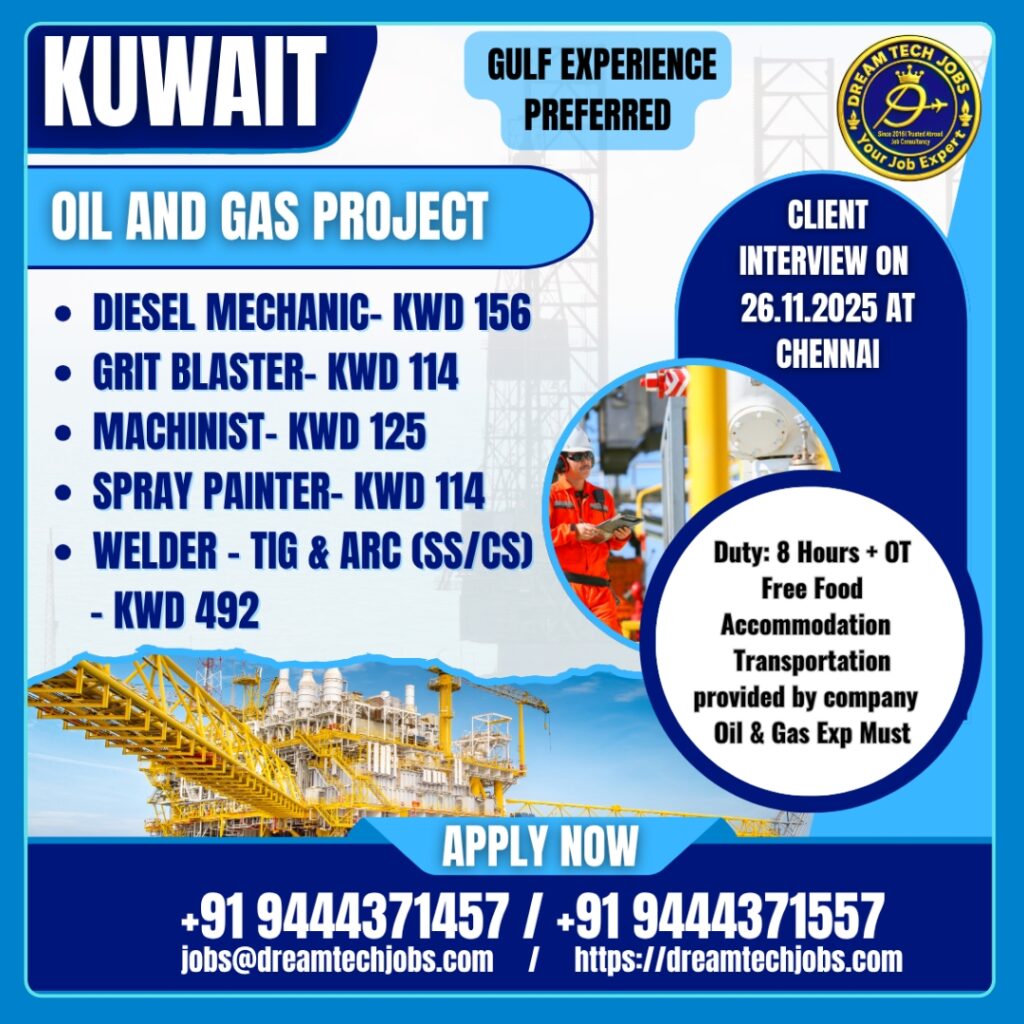 Kuwait technician jobs