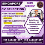 Singapore PCM Permit Jobs