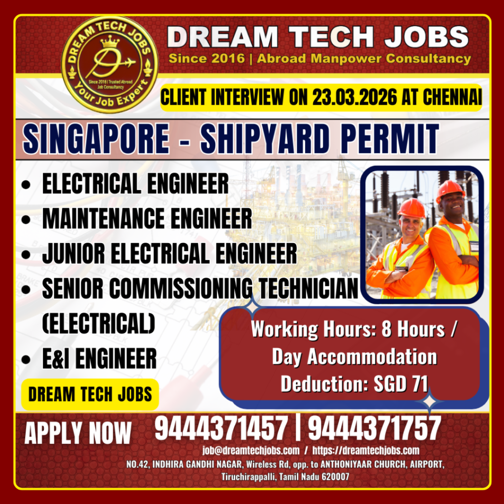 Singapore Shipyard Permit Jobs 2026 11 1
