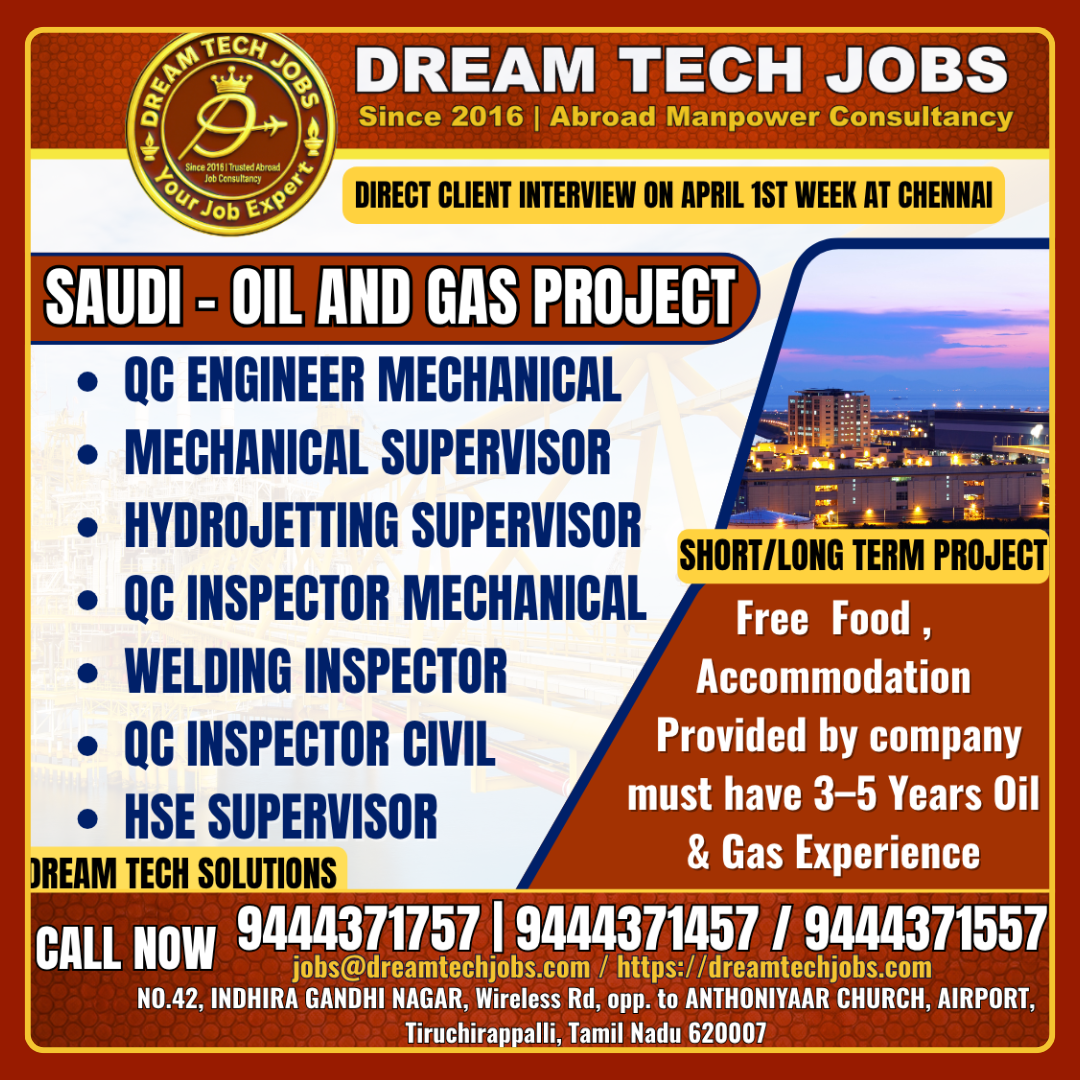 Saudi Oil and Gas Jobs 2026
