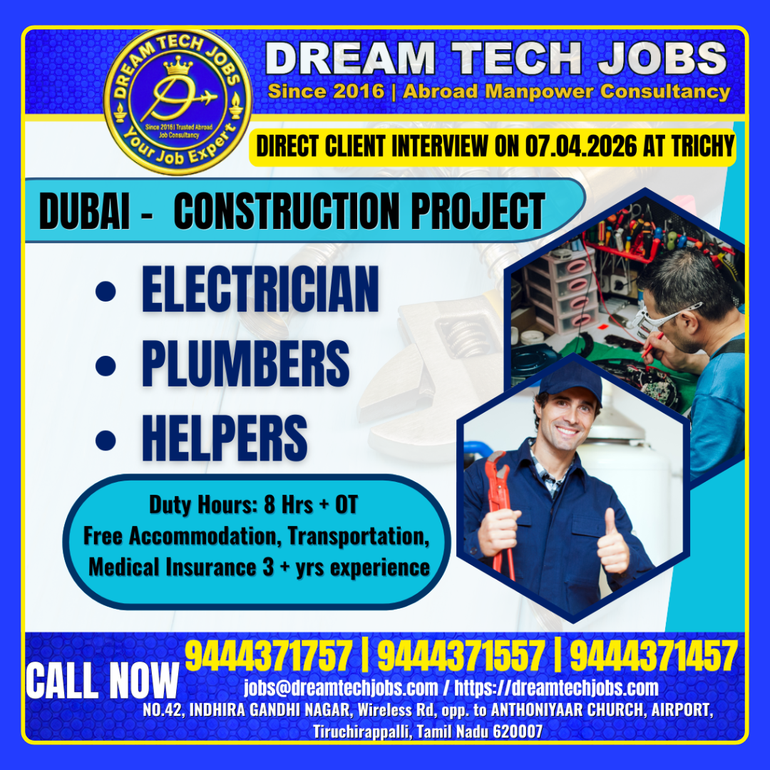 Dubai Construction Jobs 2026