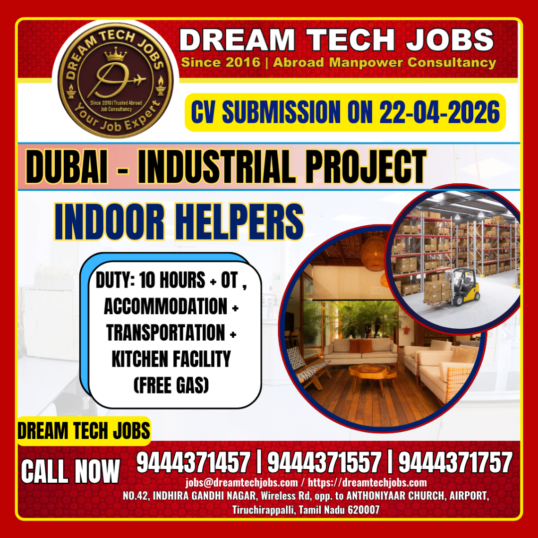 CV submission jobs Dubai industrial project 2026 1 CV submission jobs Dubai industrial project 2026