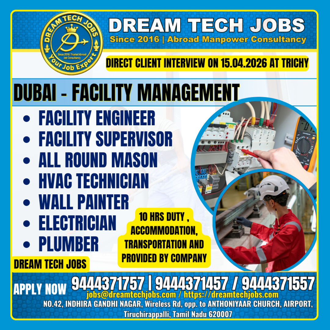 Dubai Facility Management Jobs 2026