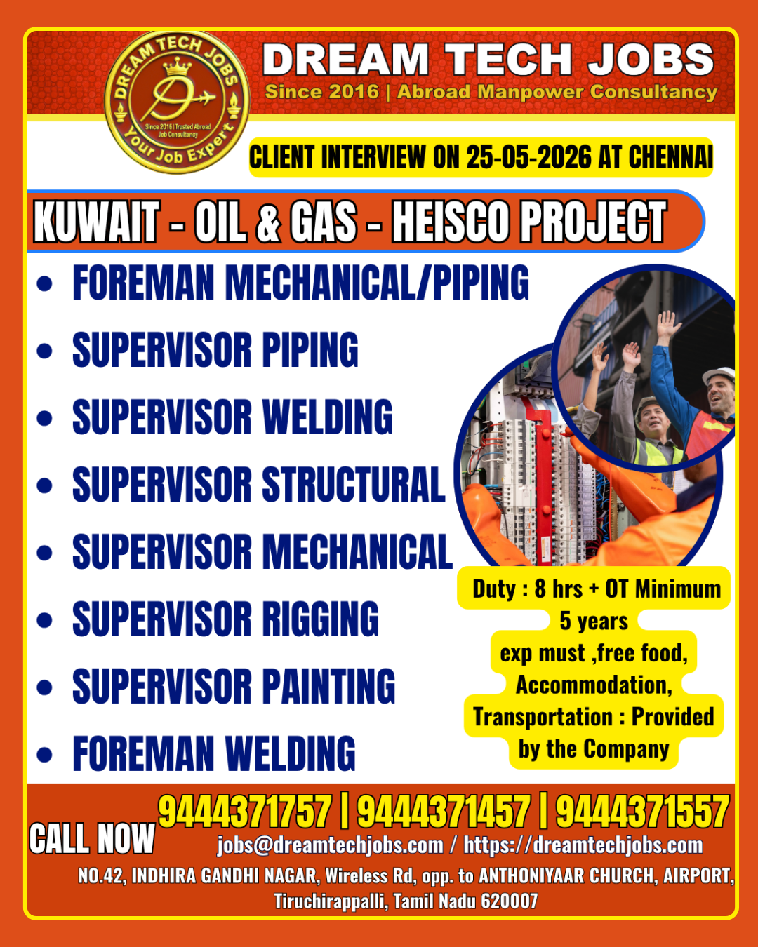 Kuwait oil and gas jobs Chennai interview 2026 1 Kuwait oil and gas jobs Chennai interview 2026