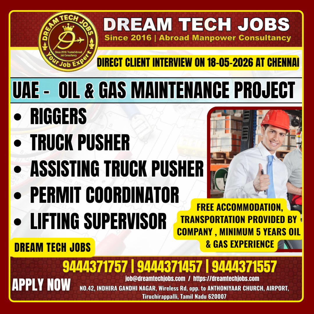 Gulf maintenance project recruitment 2026 1 Gulf maintenance project recruitment 2026