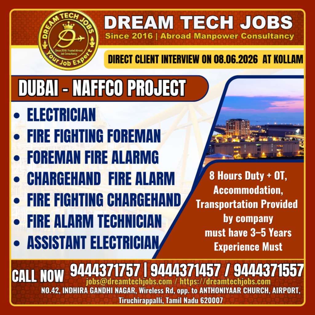 Dubai NAFFCO Project Jobs 2026 4 PARSED 08.06.2026 DUBAI